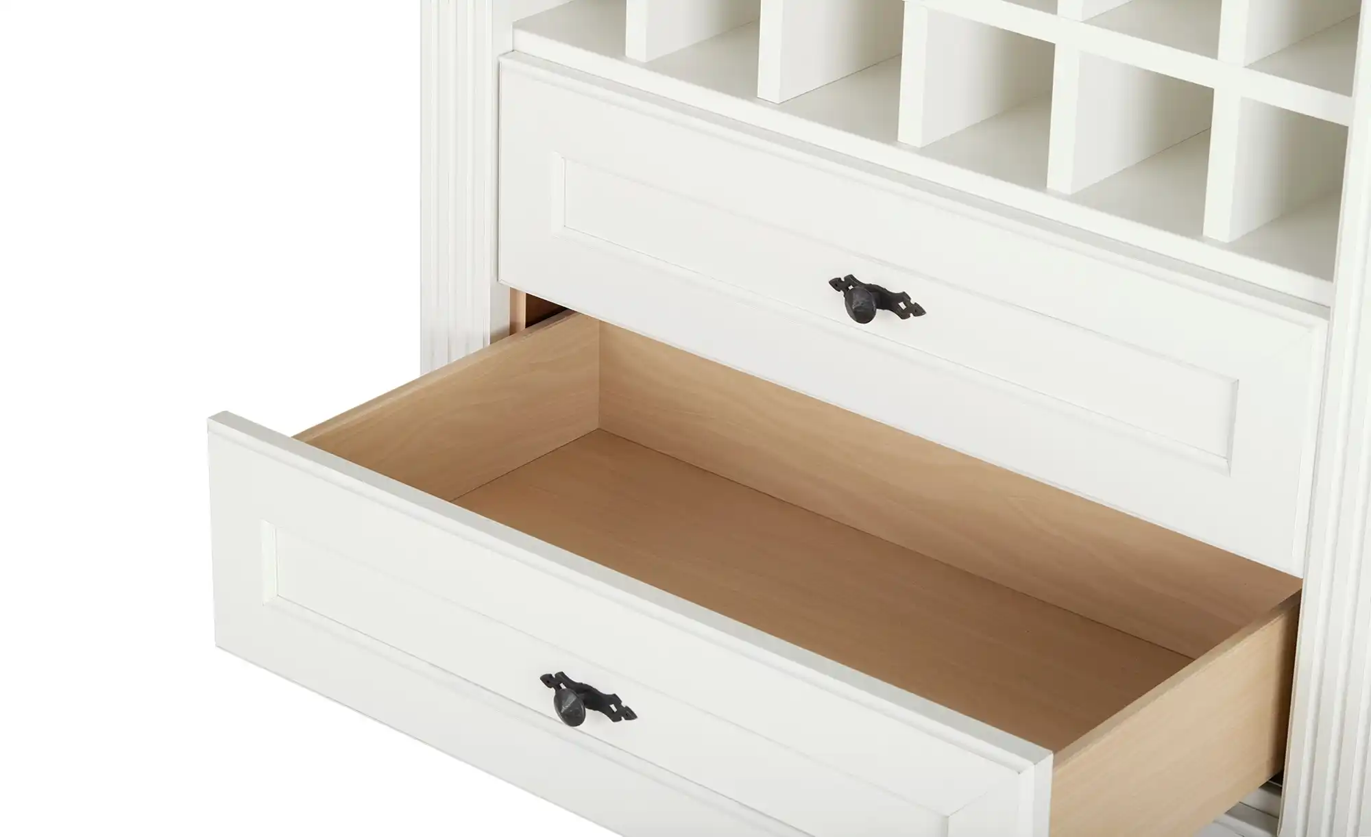 maison bleue Barschrank  mit Weinregal Petit Chalet