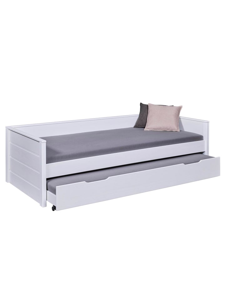 ebuy24 Bett Dream Weiß 209 x 99 cm günstig kaufen onesize