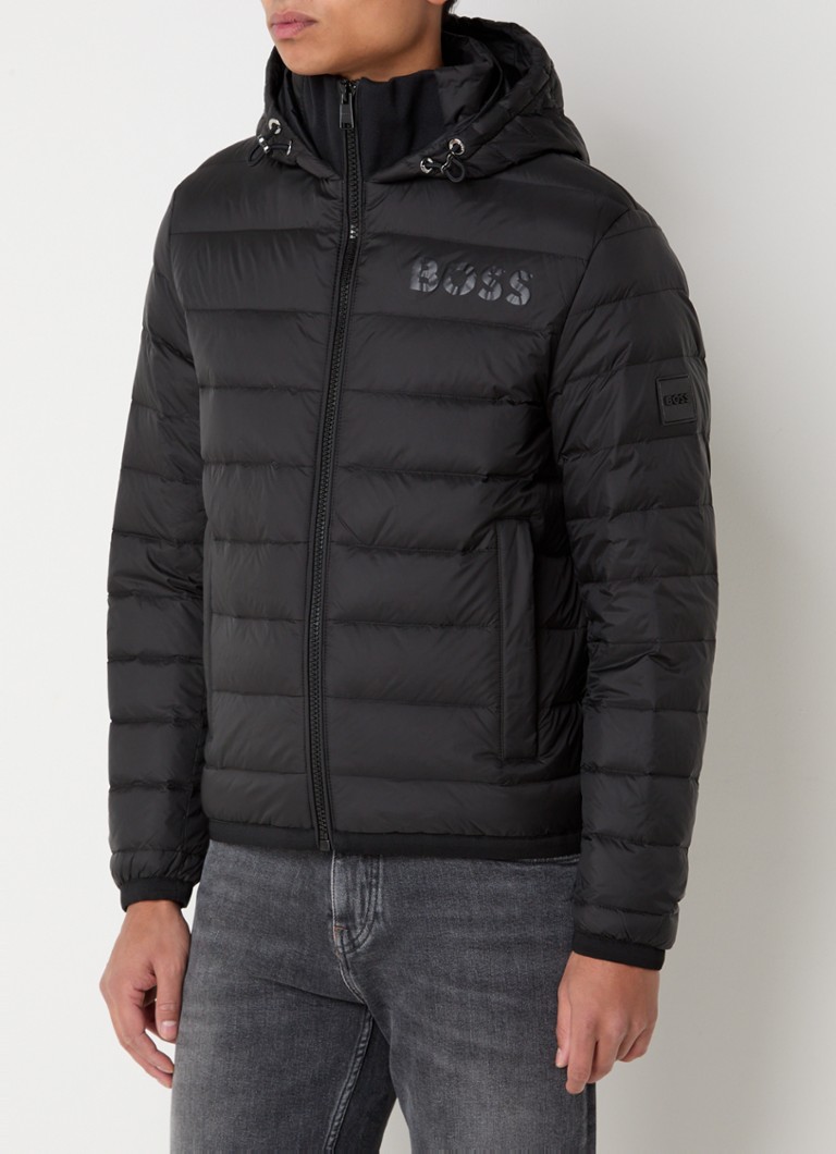 HUGO BOSS Dawood stepēta jaka ar dūnu pildījumu