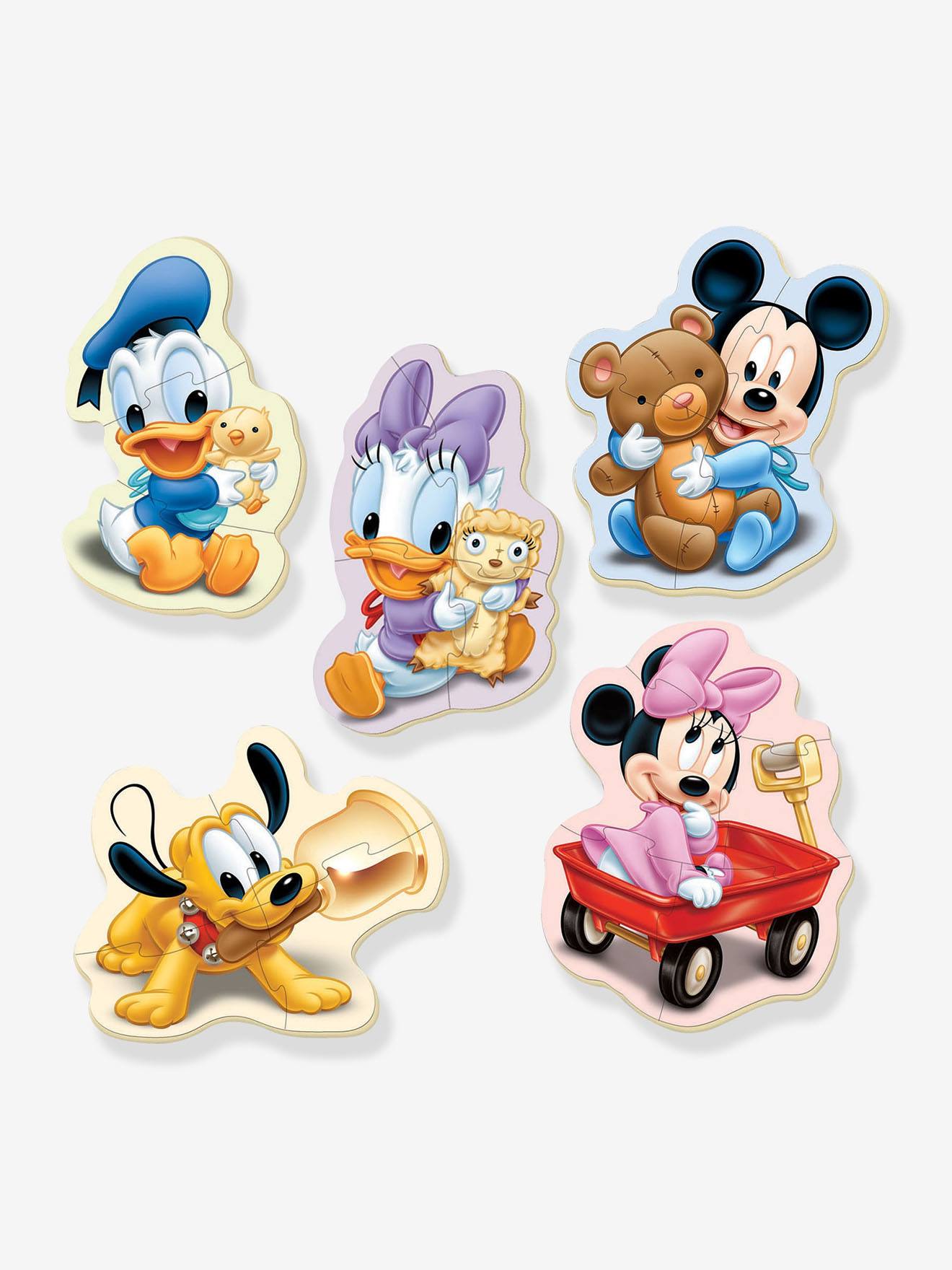 Educa 5er-Set Puzzles, 3-5 Teile Disney MICKY MAUS EDUCA - mehrfarbig