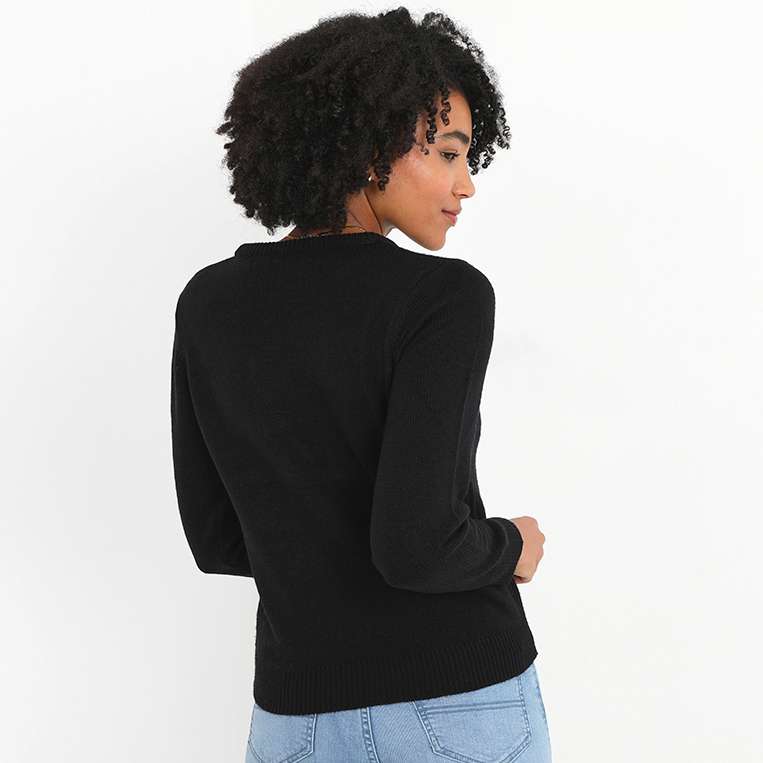 BRAVE SOUL Dancer X-Mas Damen Pullover LKX-248DANCERA