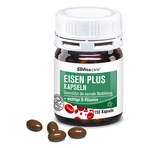 SOVITA CARE Eisen Plus Kapseln  150 St  Weichkapseln