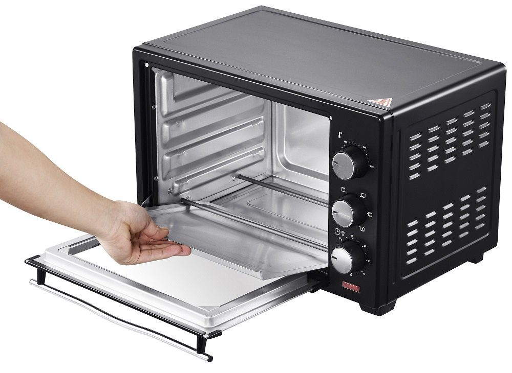 STEINBORG Minibackofen SB-3002, 25 Liter, Umluft, mit Krümelblech, 1600 Watt