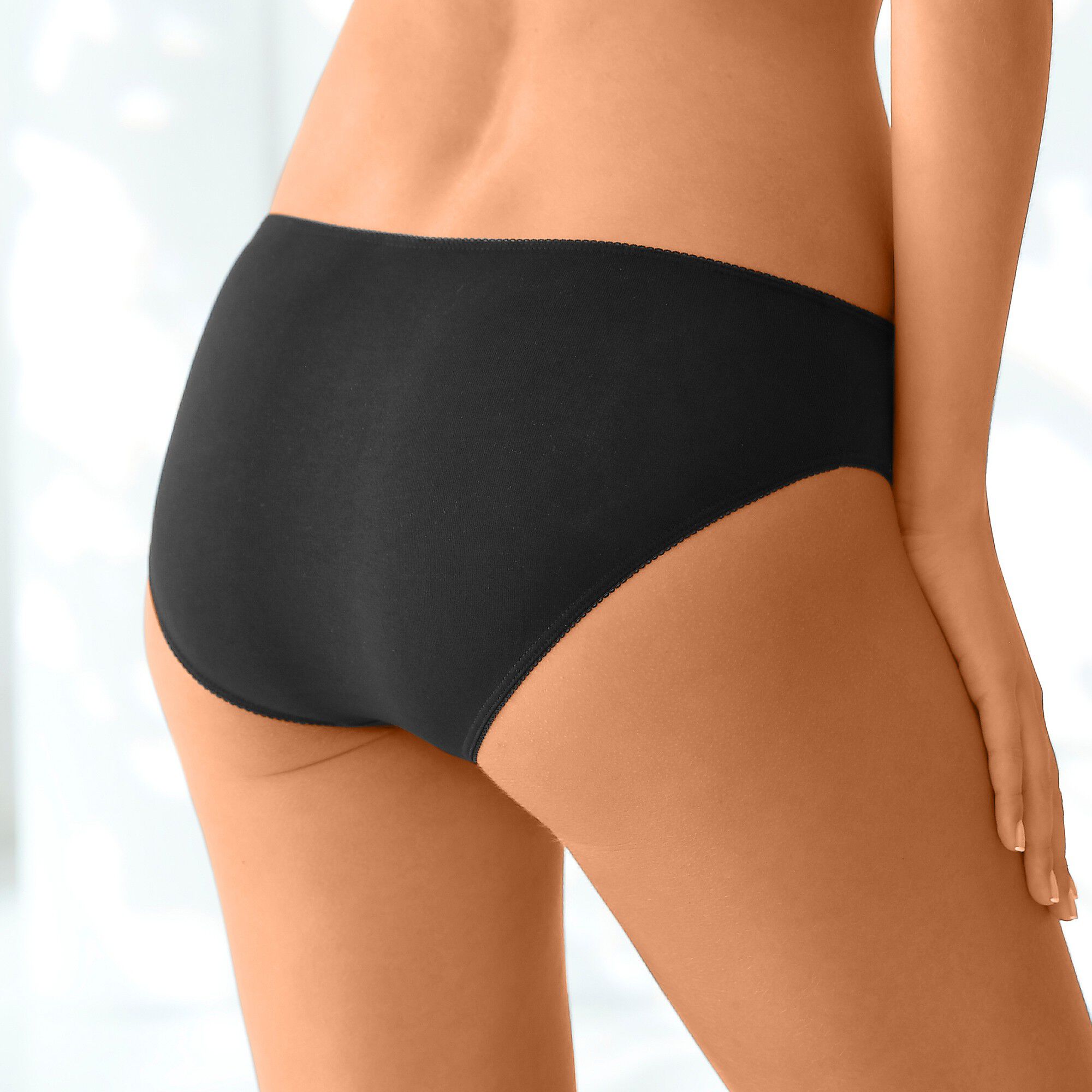 Culotte forme midi coton stretch