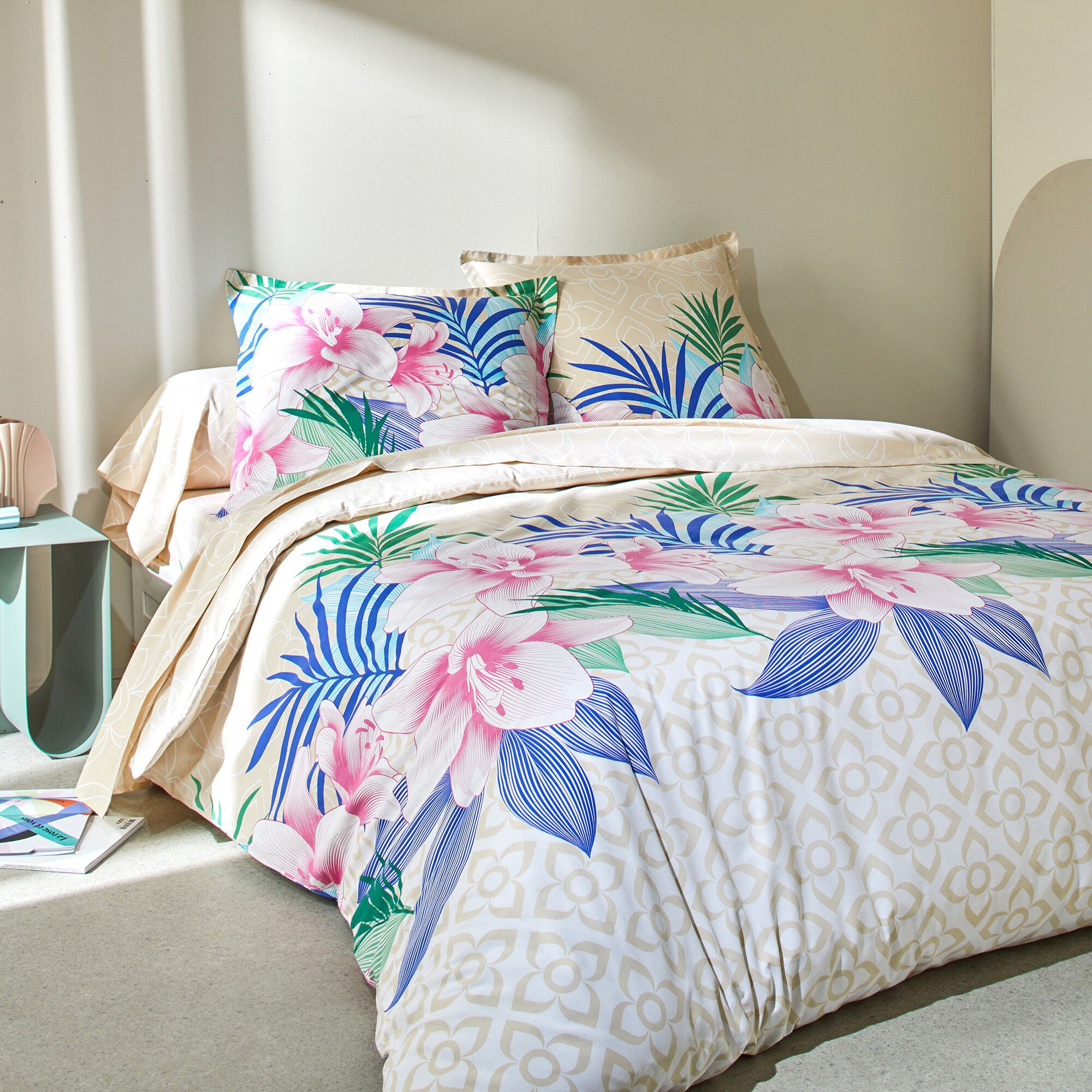 Linge de lit Hawaï en coton