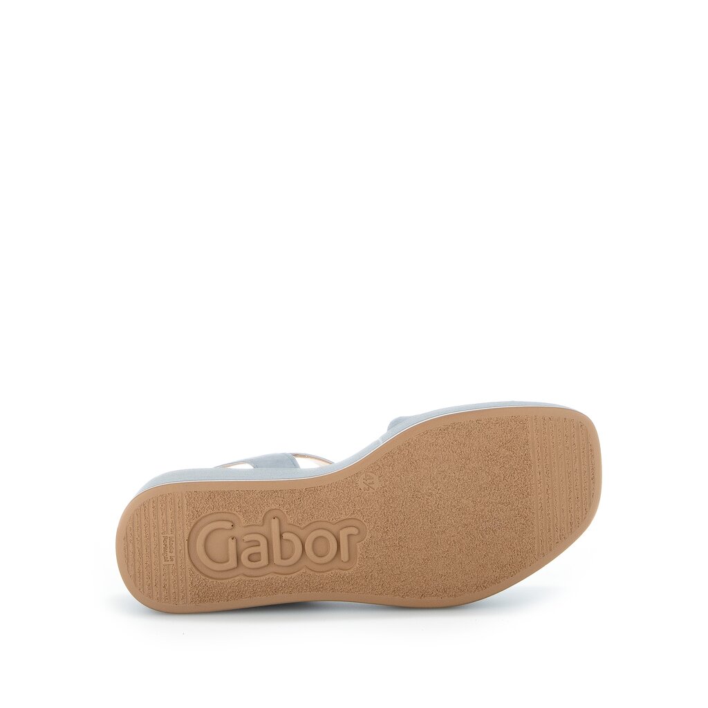 Gabor fashion Keilsandalette blau
