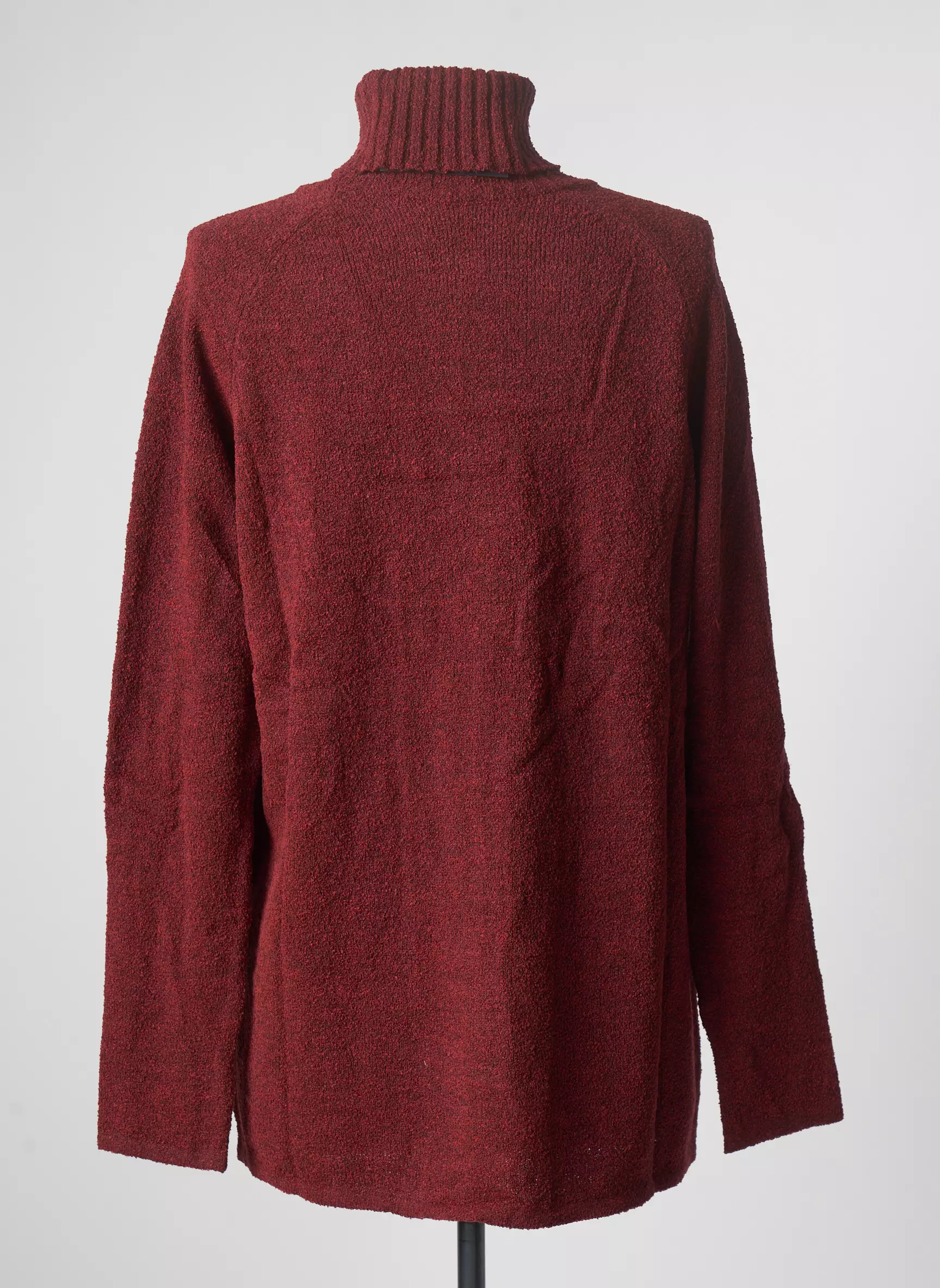 Stefan Green Cols Roules Femme couleur rouge