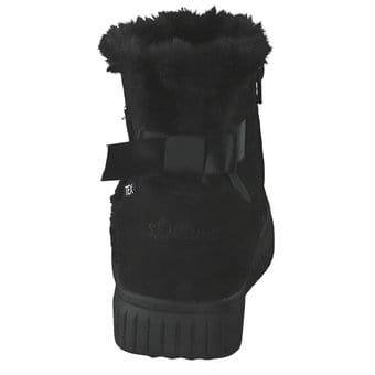 s.Oliver Winter Boots in schwarz