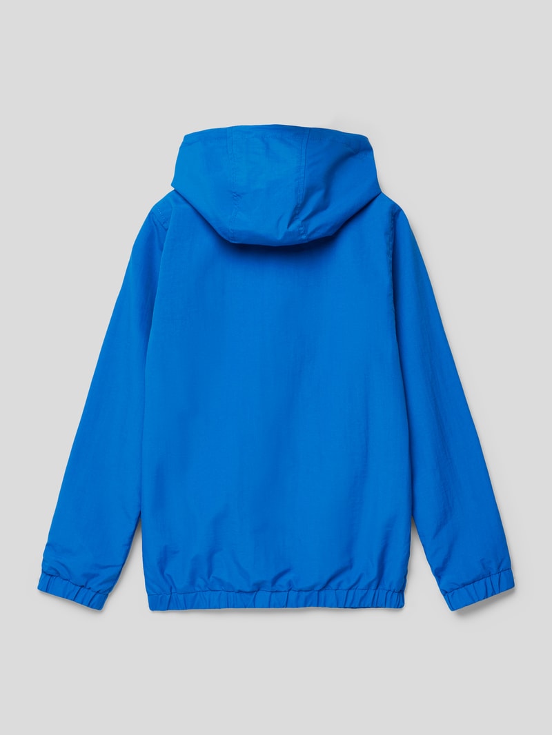 Jacke mit Label-Patch Modell 'TARANTO' in royalblau