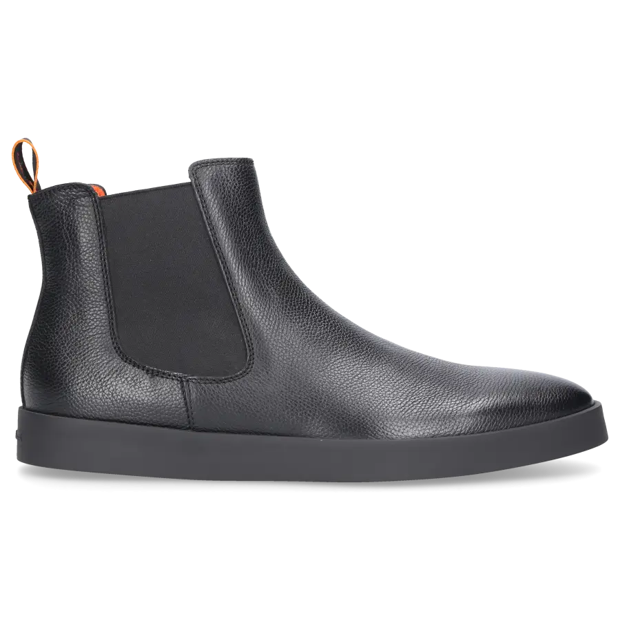 Santoni - Chelsea Boots 17833 Kalbsleder - schwarz