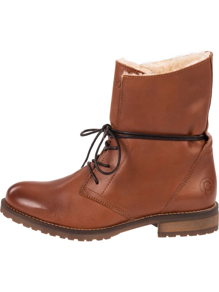 palado Schnürstiefeletten in ChristieCaramel/Brown günstig kaufen