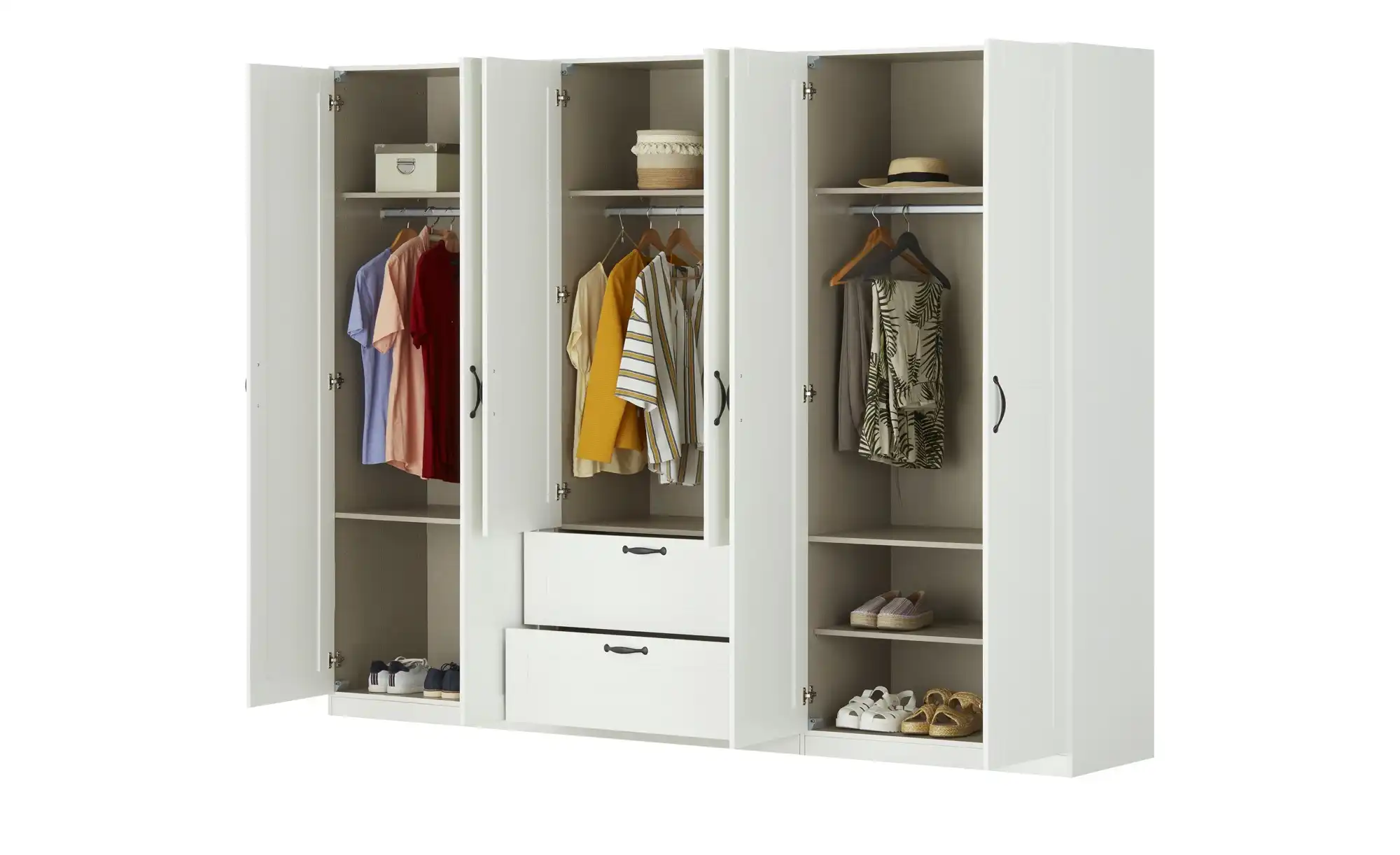 Drehtürenschrank Landhaus- Look