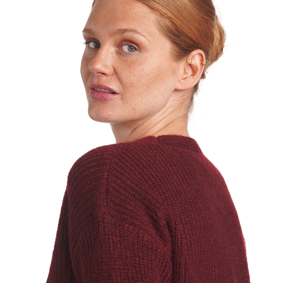 Damen Strickjacke mit V-Ausschnitt