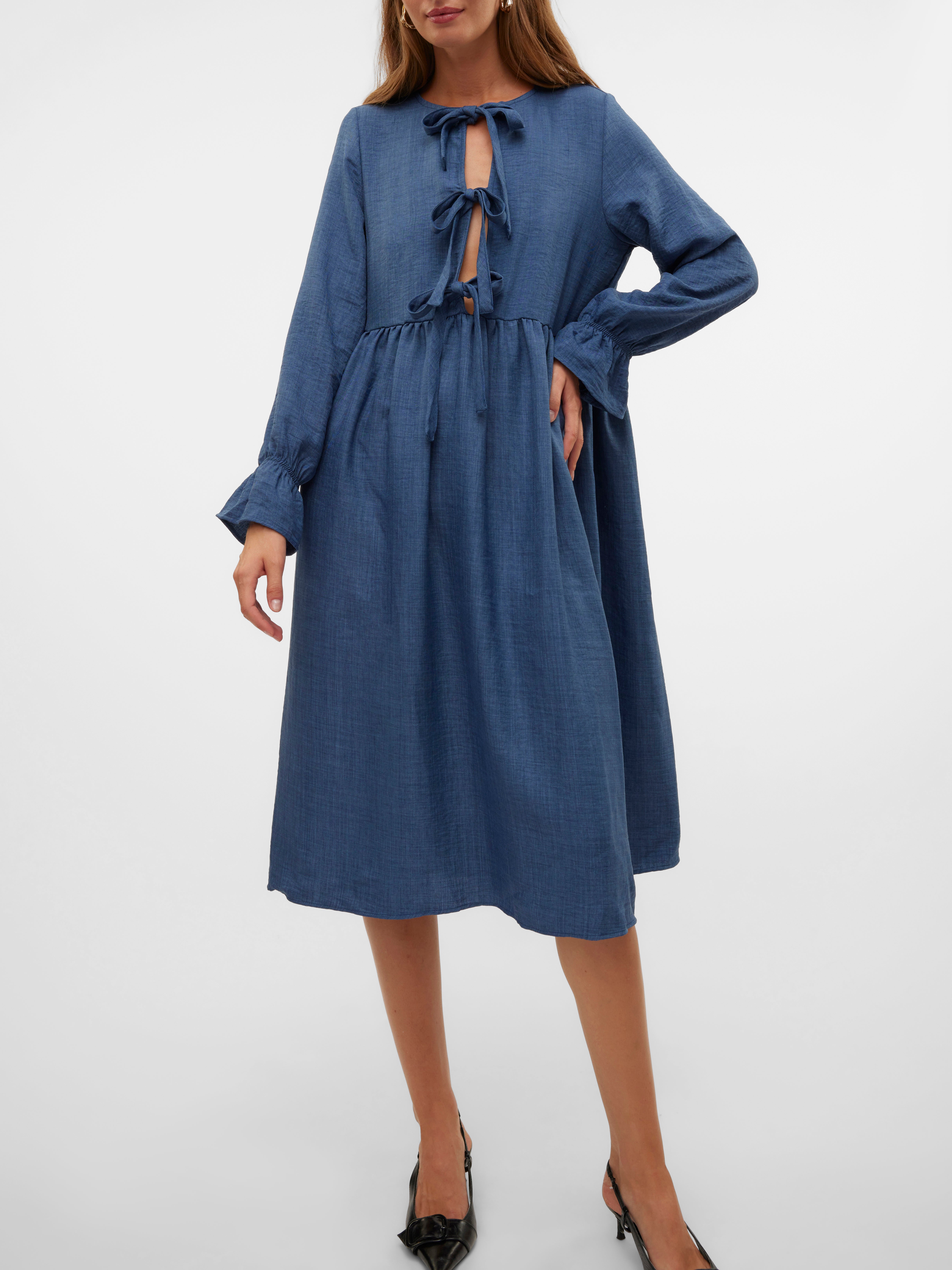 VMMELANEY Midikleid