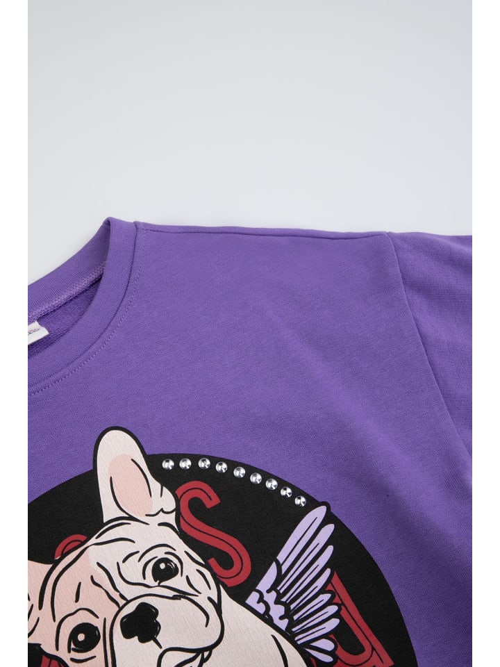 Coccodrillo Sweatshirt in violett günstig kaufen