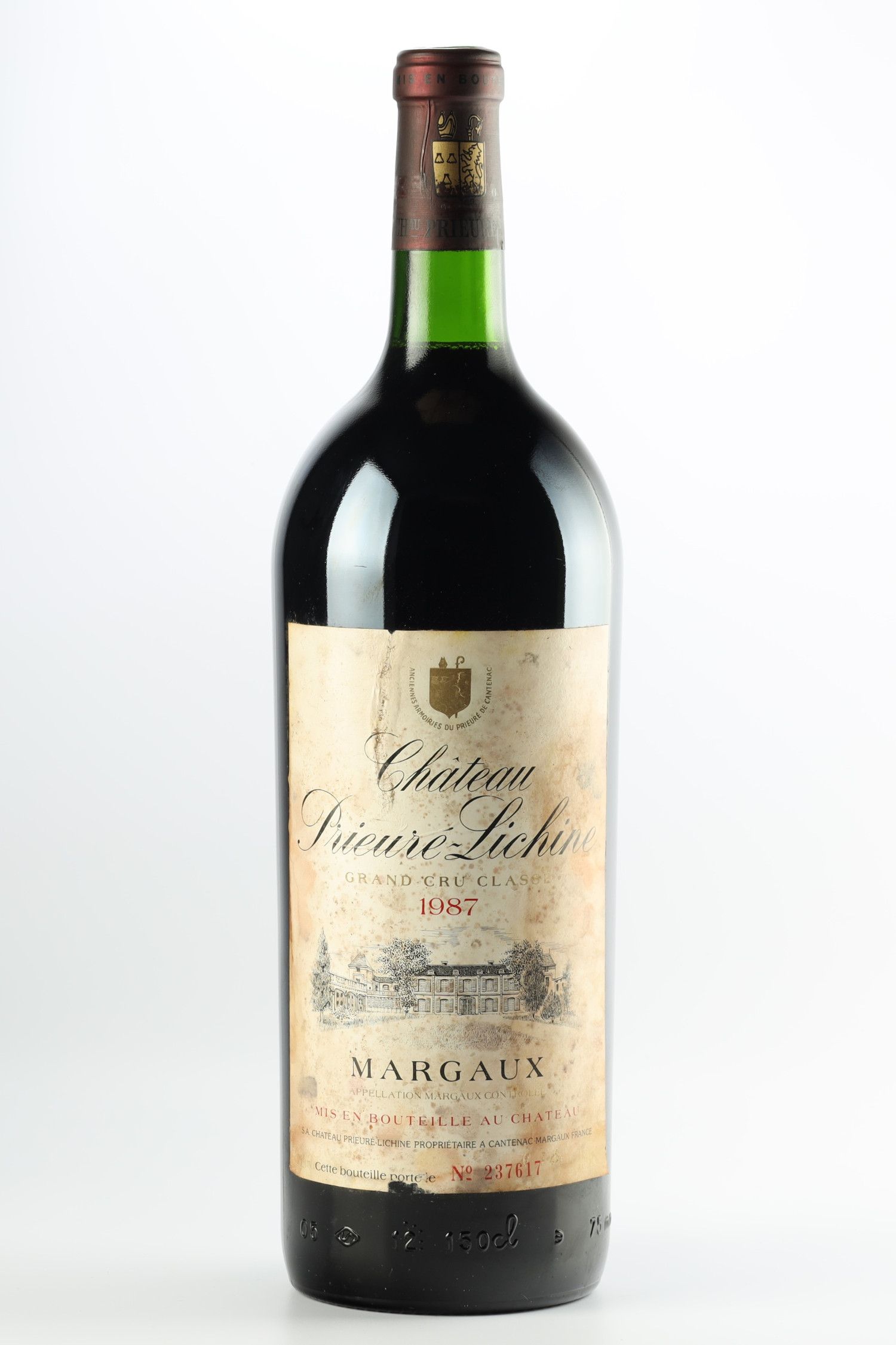 Château Prieure Lichine 1987, Margaux