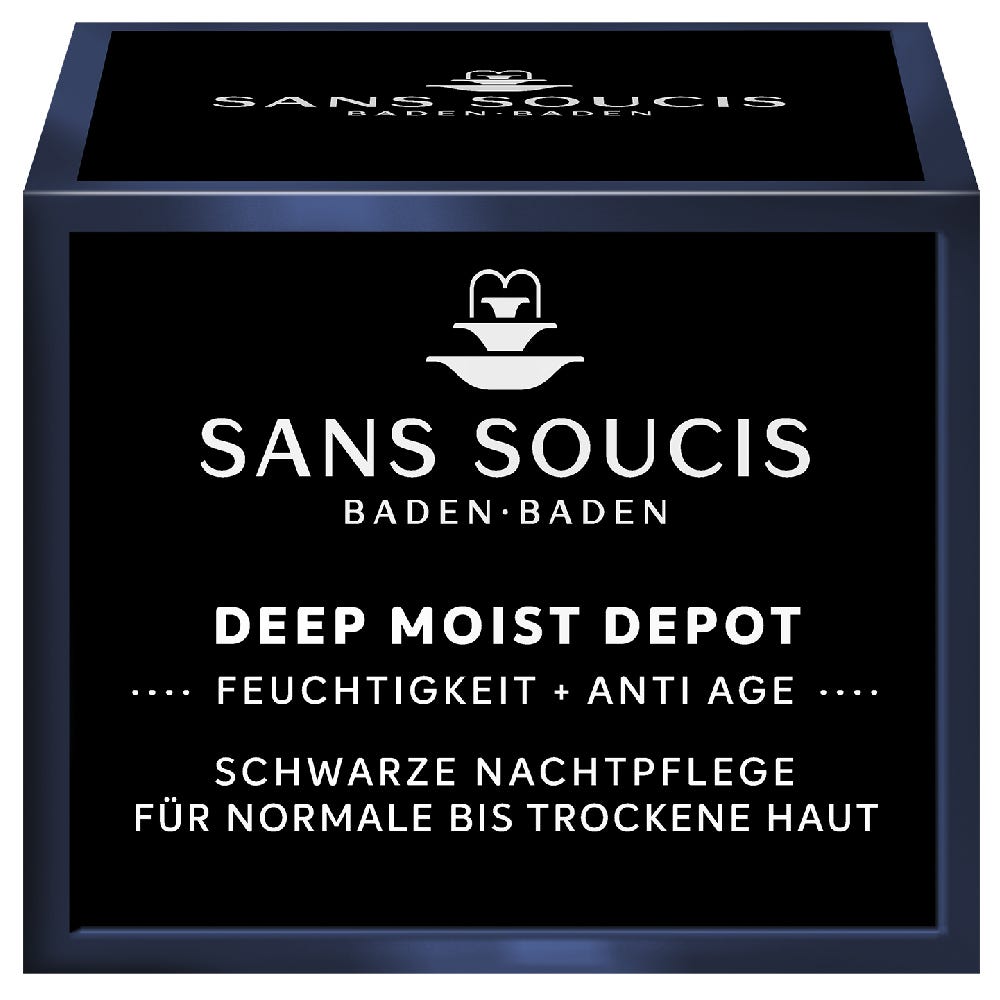Sans Soucis Deep Moist Depot Schwarze Nachtpflege 50 ml