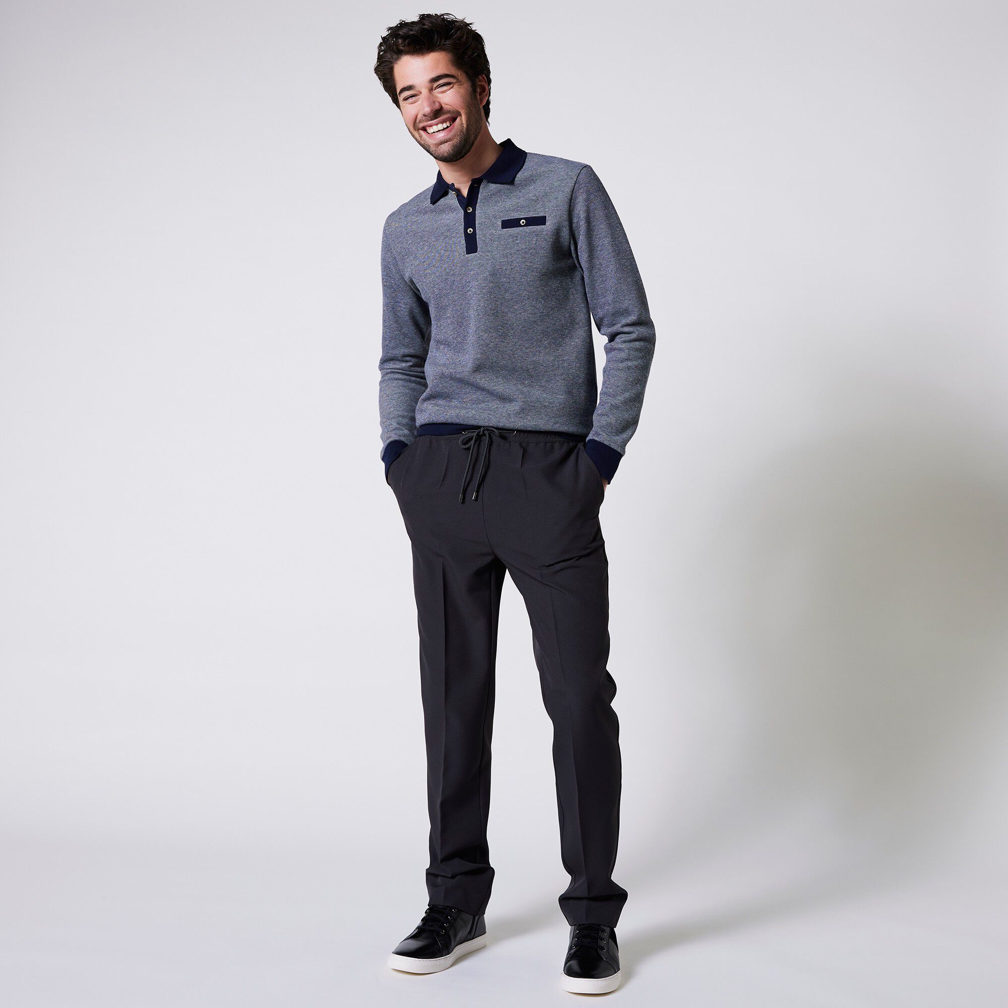 Pantalon confort taille élastiquée