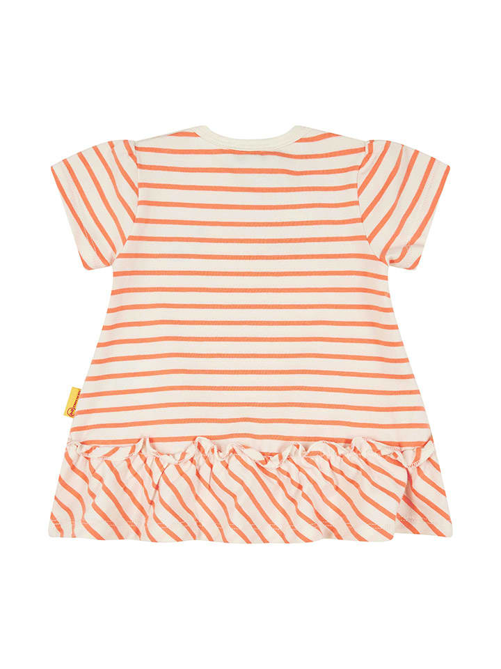Steiff Kleid in Orange/ Beige günstig kaufen