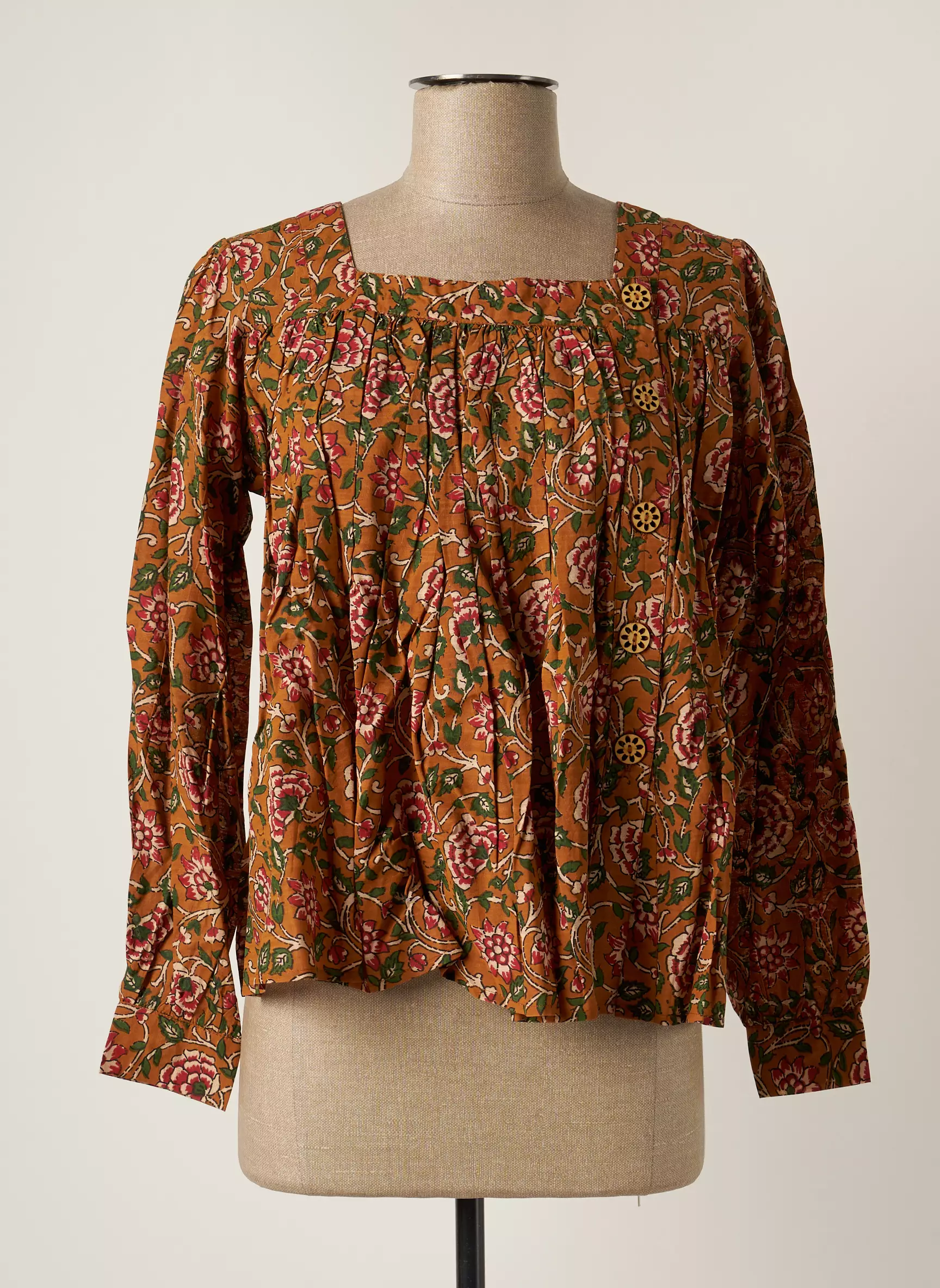 Chicosoleil Blouses Femme couleur marron