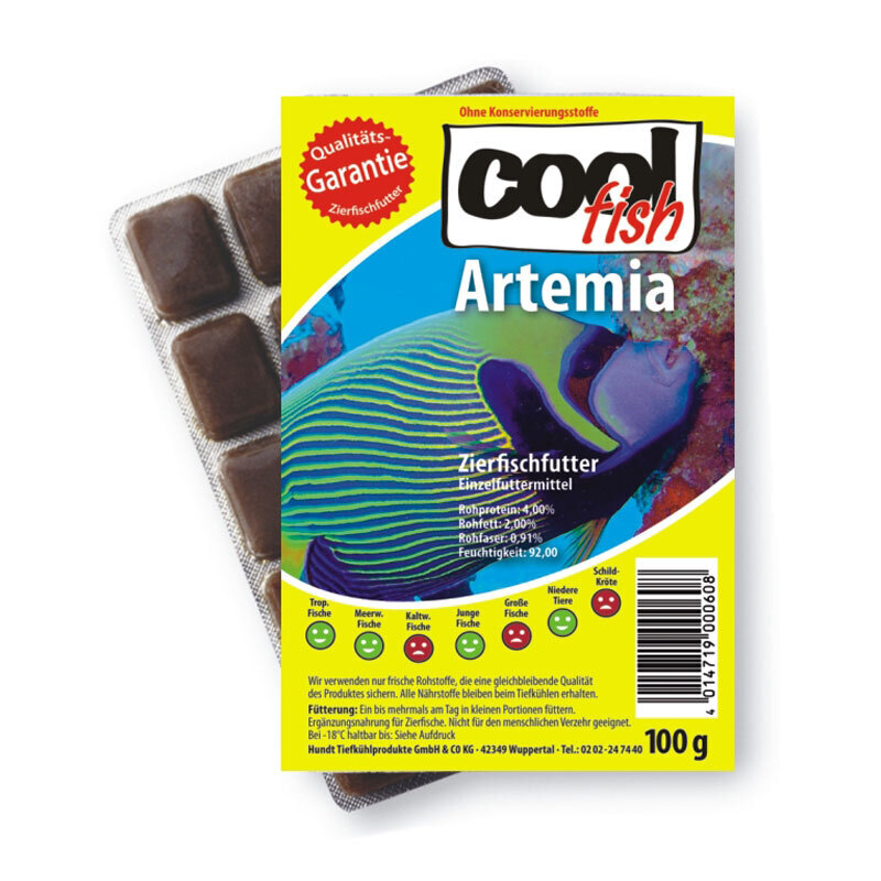 Cool Fish Frostfutter Cool Fish Artemia Blister 15 x 100 g