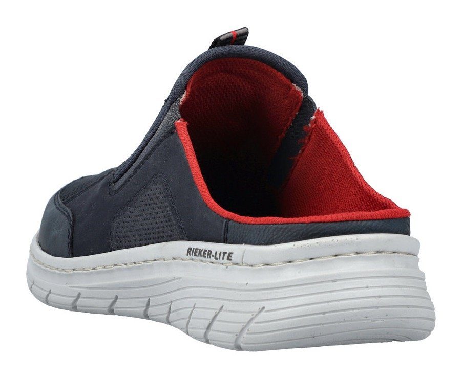 Rieker Clog im Materialmix