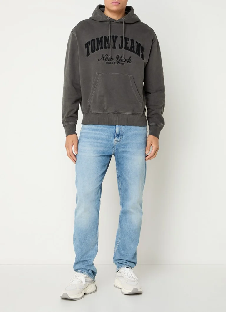 Tommy Hilfiger Vintage College Hoodie z haftowanym logo