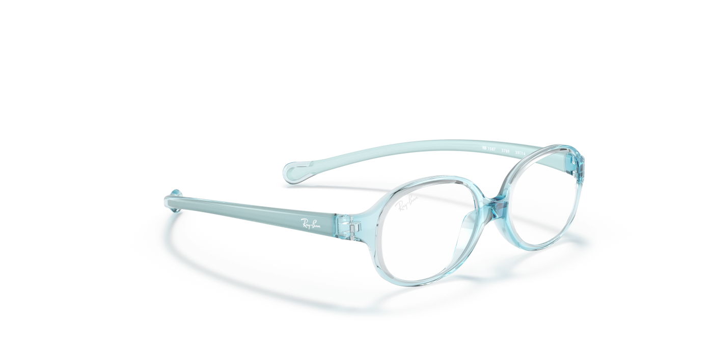 RB1587 OPTICS KIDS - Albastru transparent strălucitor