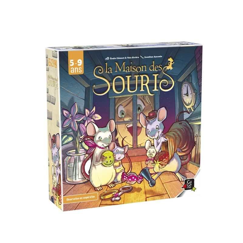 Gigamic Jeu de société La maison des souris