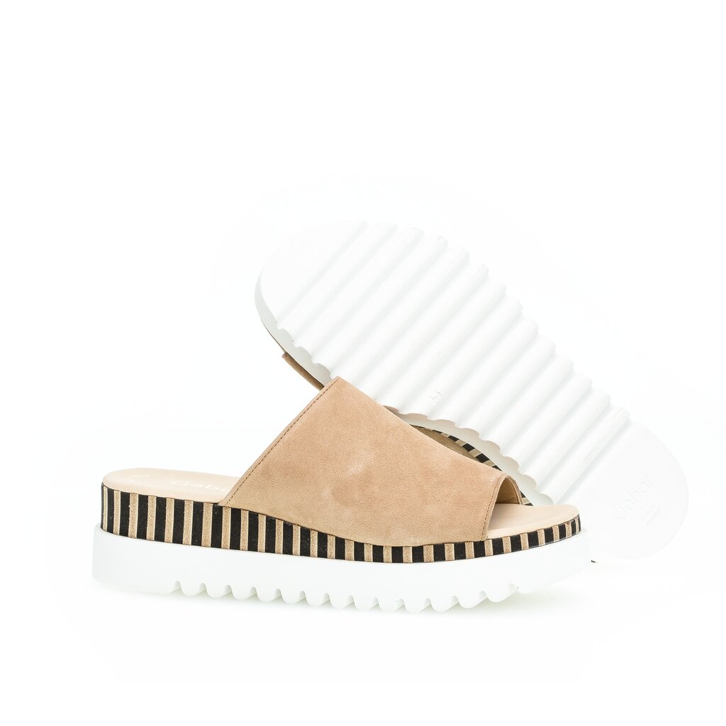 Gabor fashion Pantolette braun