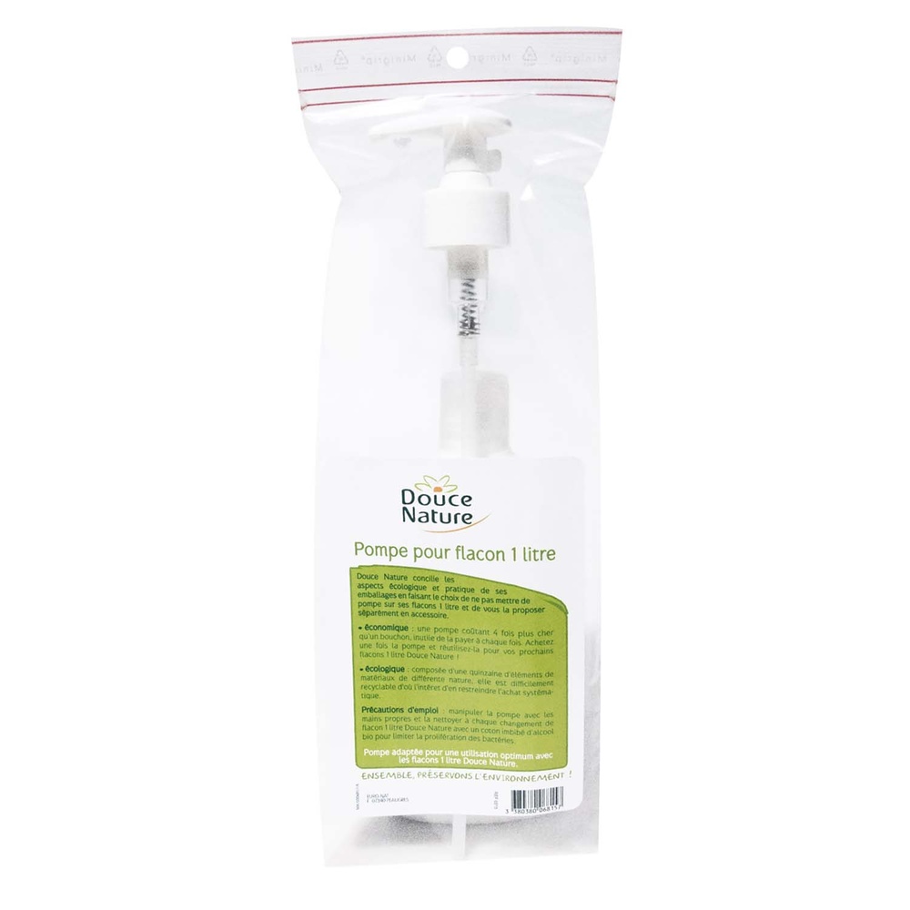 douce nature POMPE FLACON 1L ACCESSOIRES