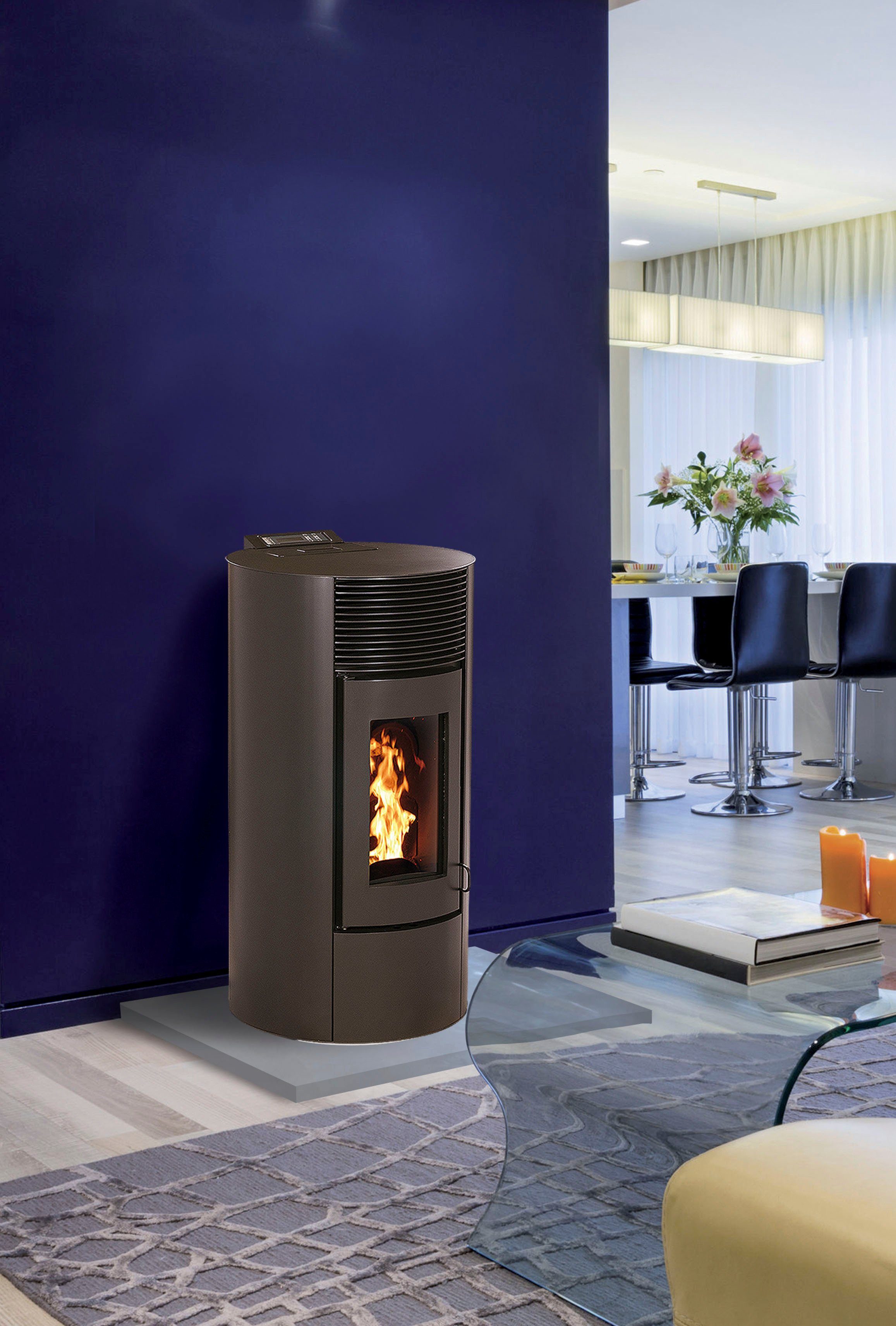 interstoves Pelletofen Amaury 9, 9,5 kW, Zeitbrand, (1-tlg)