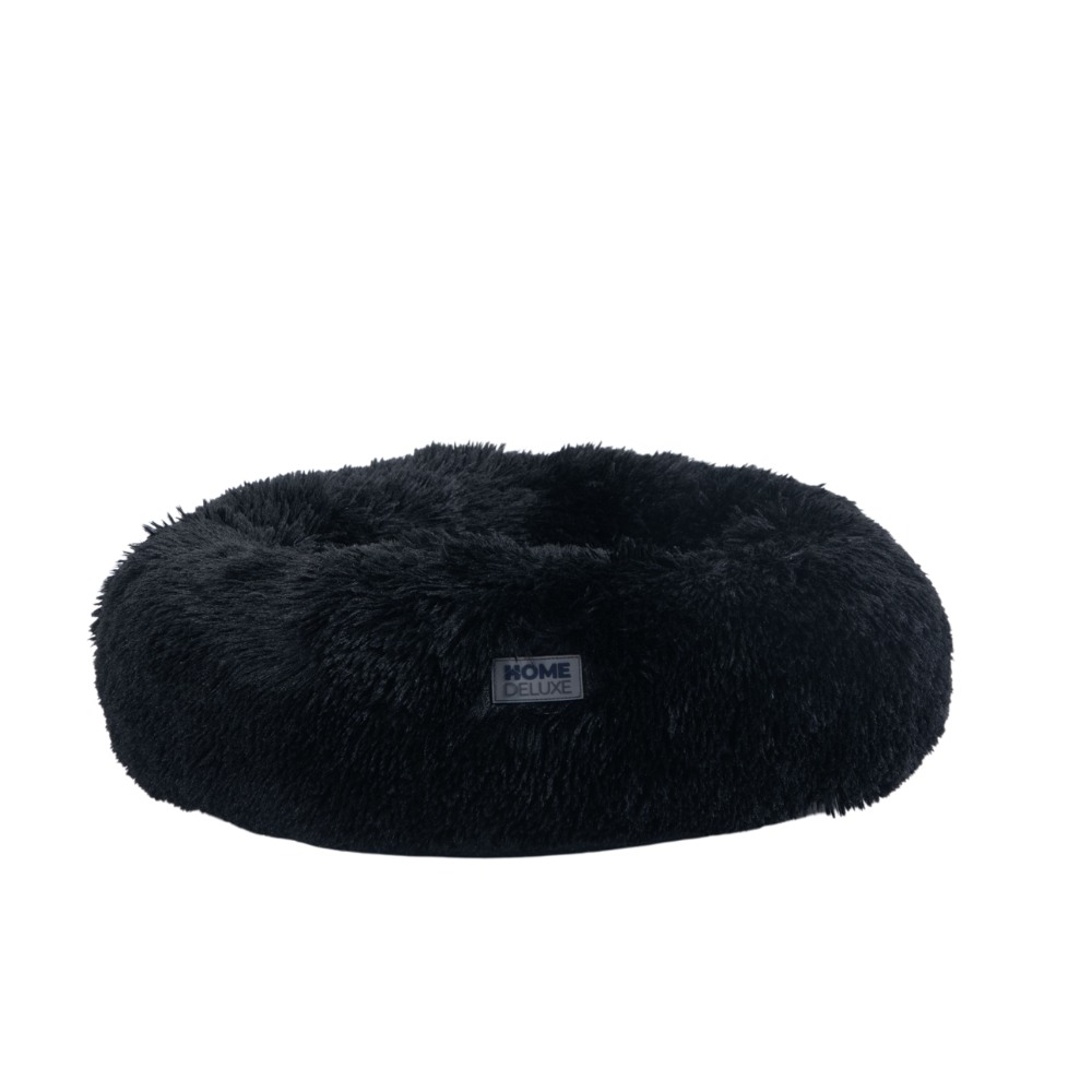 Home Deluxe Haustierbett MUFFIN - Schwarz L