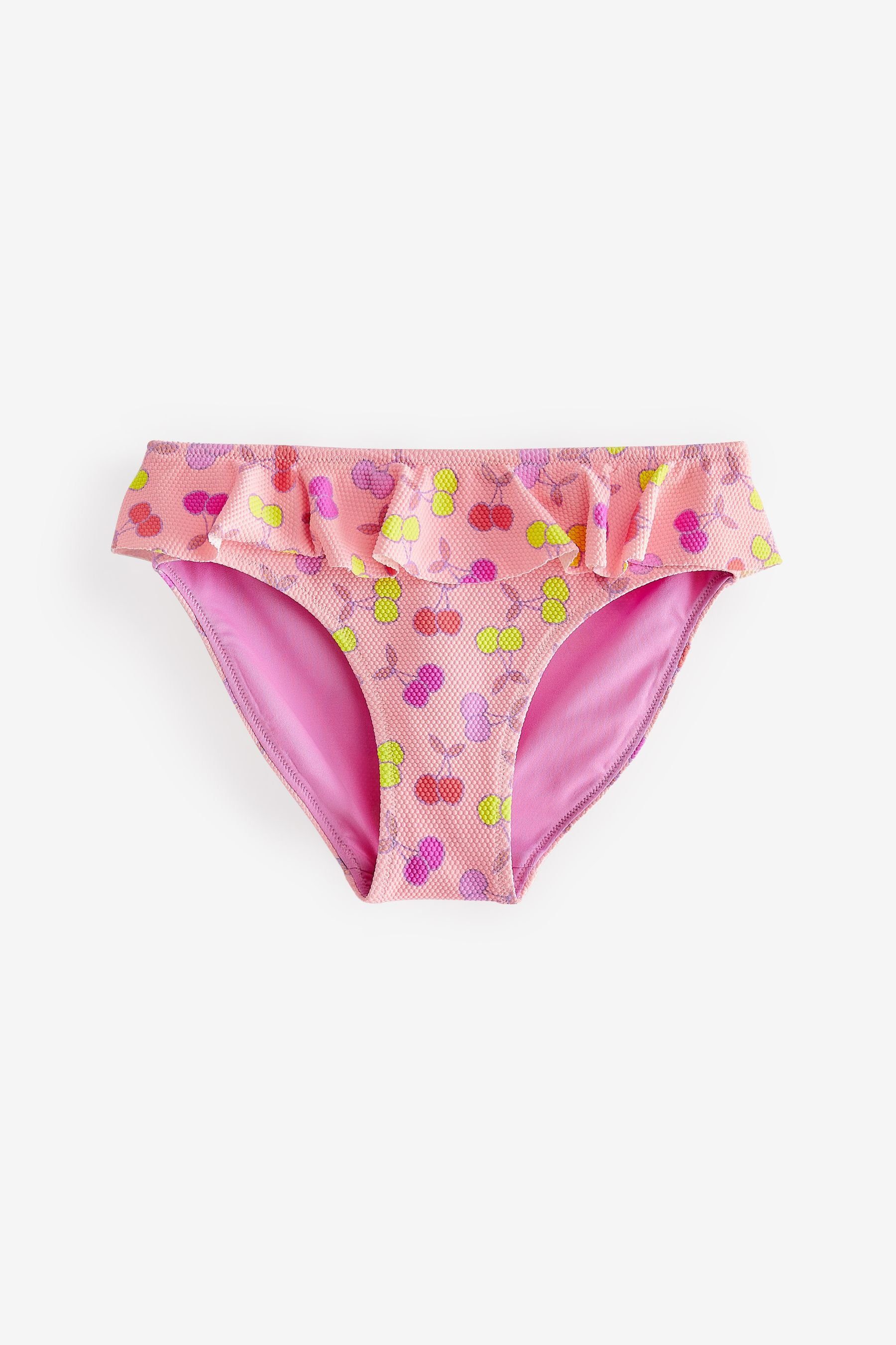 Next Bustier-Bikini Bikini mit Rüschenärmeln (2-St)