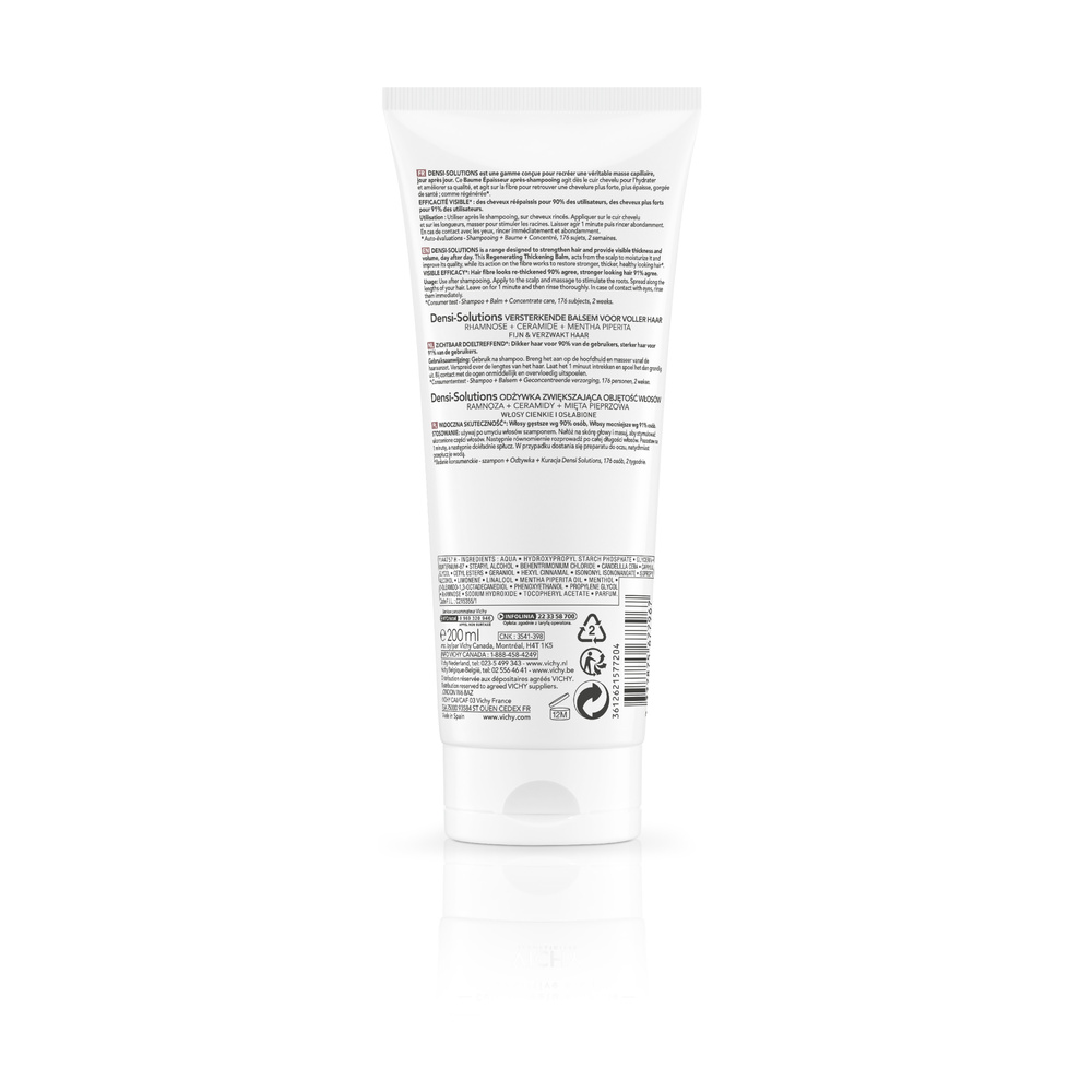 Vichy Dercos Technique Densi-Solutions Baume épaisseur régénérant