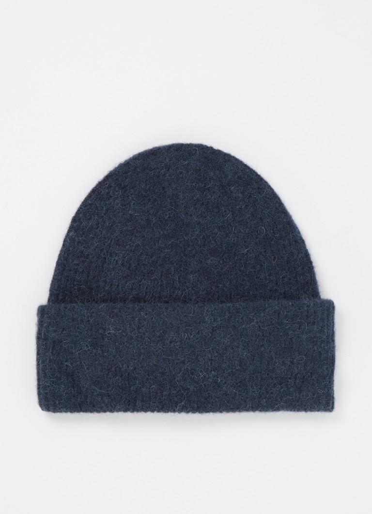 SAMSØE SAMSØE Nor berretto a maglia fine in misto lana di alpaca