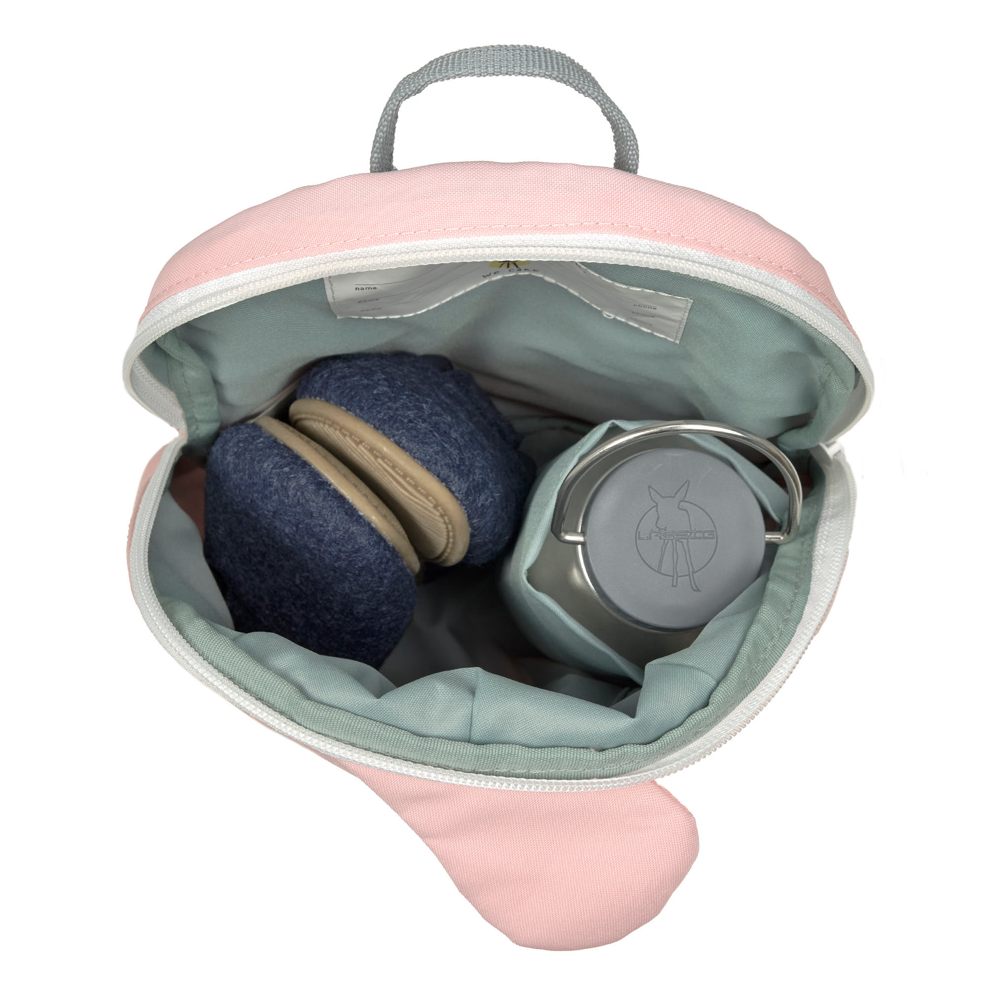 Kindergartenrucksack Tiny - Eiswagen, Rosa