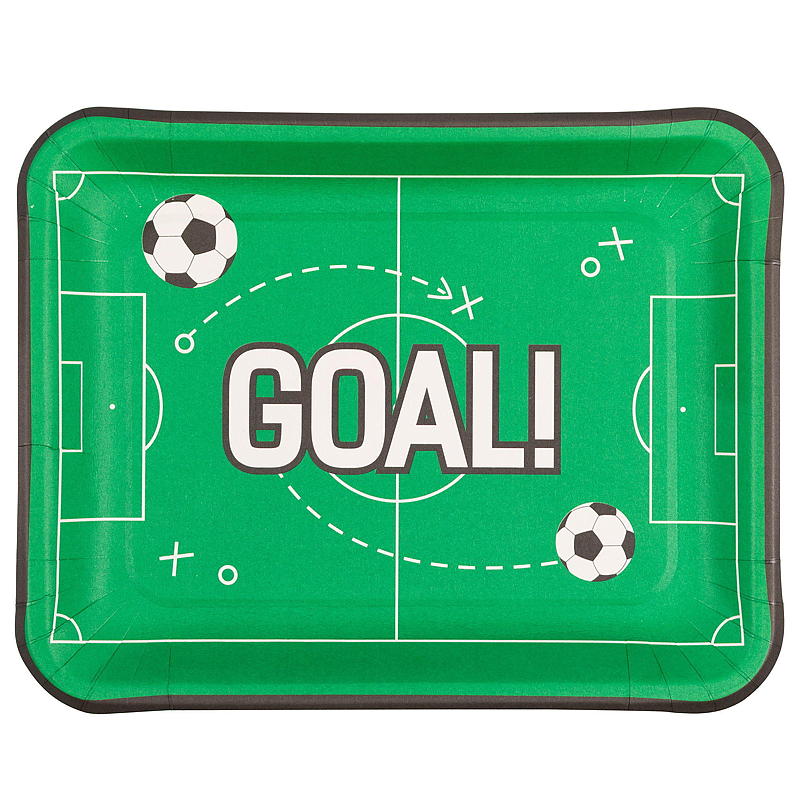 Giform Tallerken 8-pk fotball