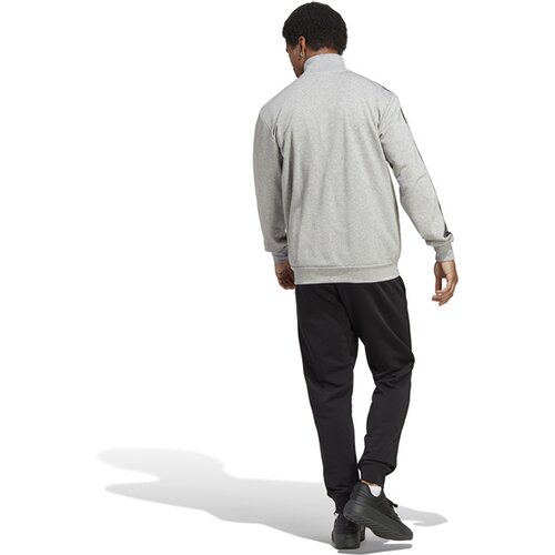 HERREN SPORTANZUG BASIC 3-STREIFEN FRENCH TERRY