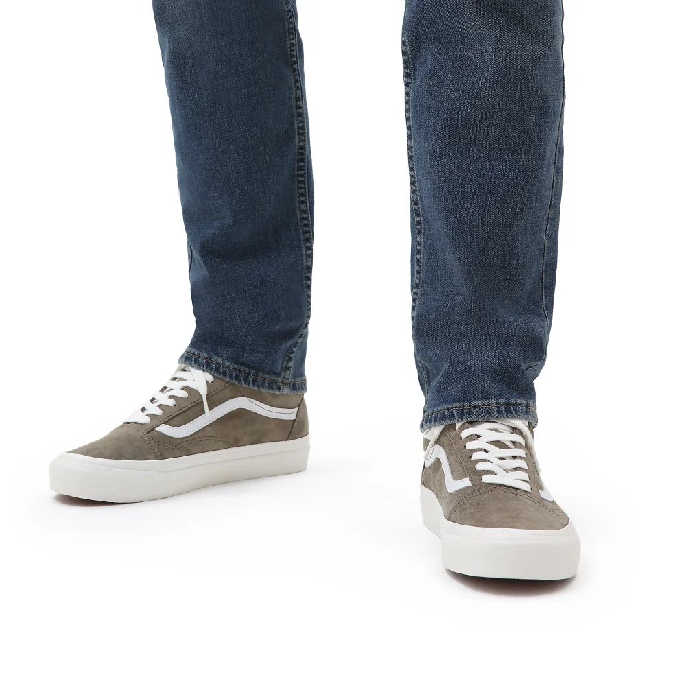 Vans Old Skool 36 DX Pig Suede VN0A4BW3BLV1 / weiss