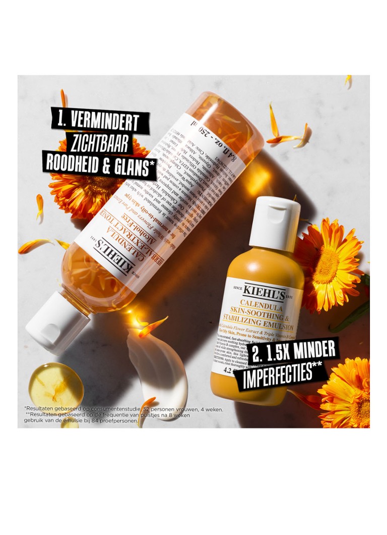Emulsie facială calmantă și stabilizatoare cu gălbenele de la Kiehl's