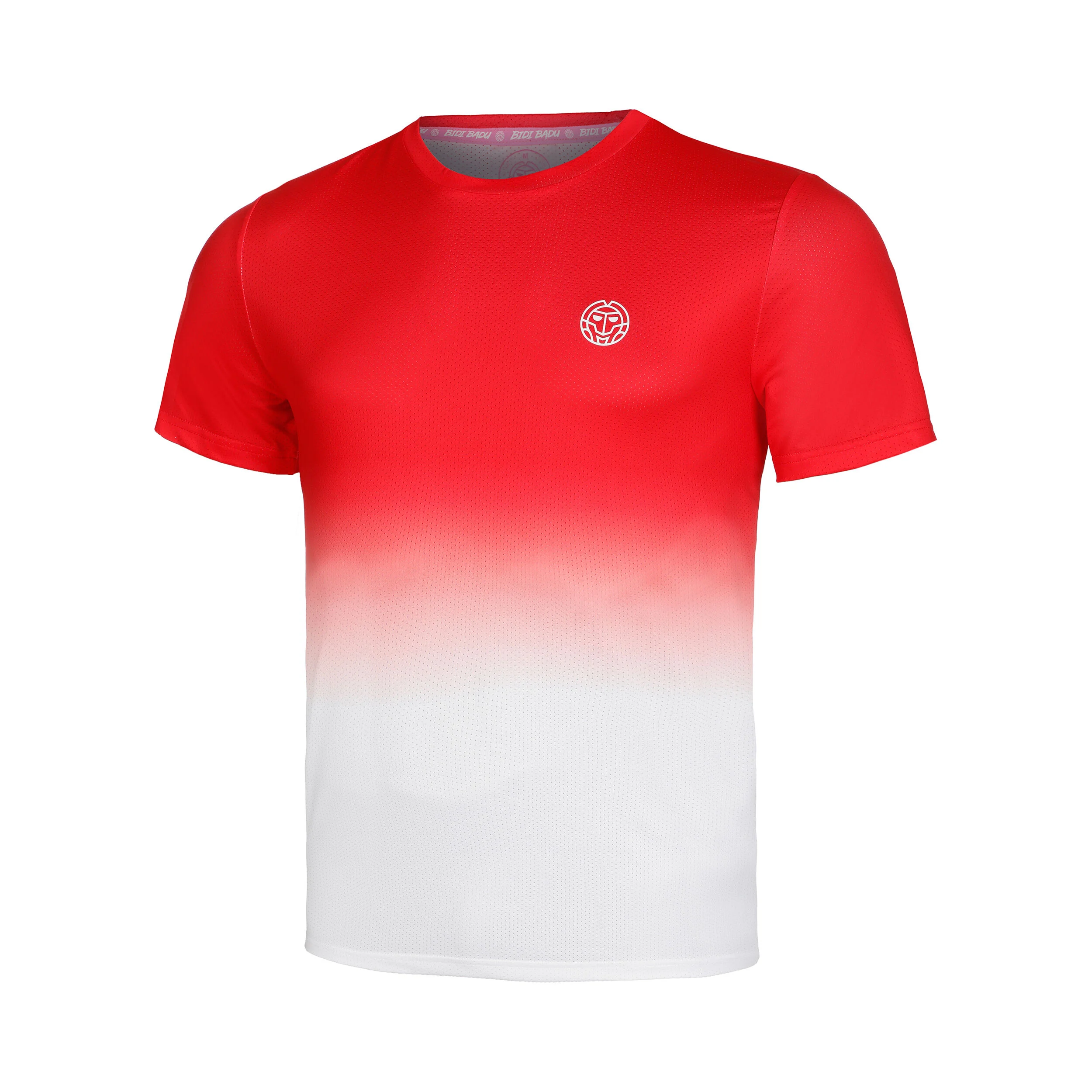 Crew Gradiant T-Shirt Jungen - Rot, Weiß