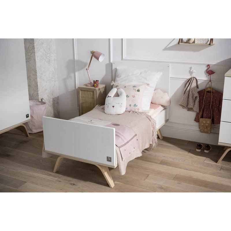 Lit bébé évolutif en lit junior Serena