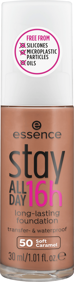 Foundation Stay All Day 16h Long-Lasting 50 Soft Caramel, 30 ml