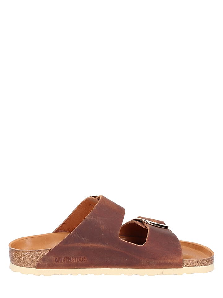 Birkenstock Leder-Pantoletten 