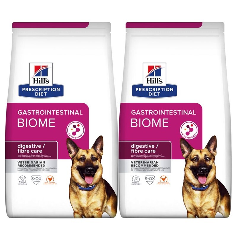 Hill's Schonkost Hill's Prescription Diet Gastrointestinal Biome Digestive/Fibre Care 2x10 kg