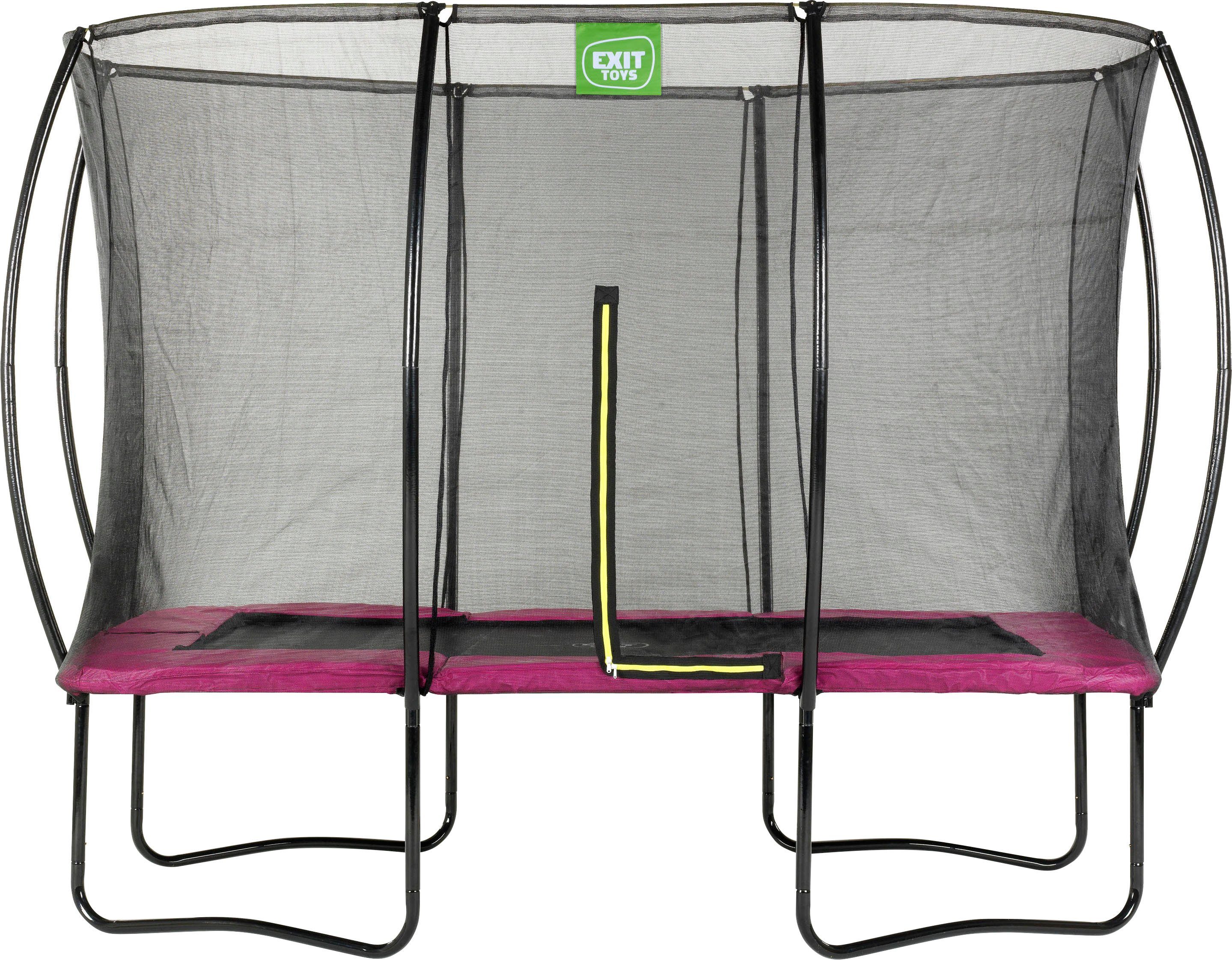 EXIT Gartentrampolin Silhouette, BxT: 214x305 cm, mit Sicherheitsnetz