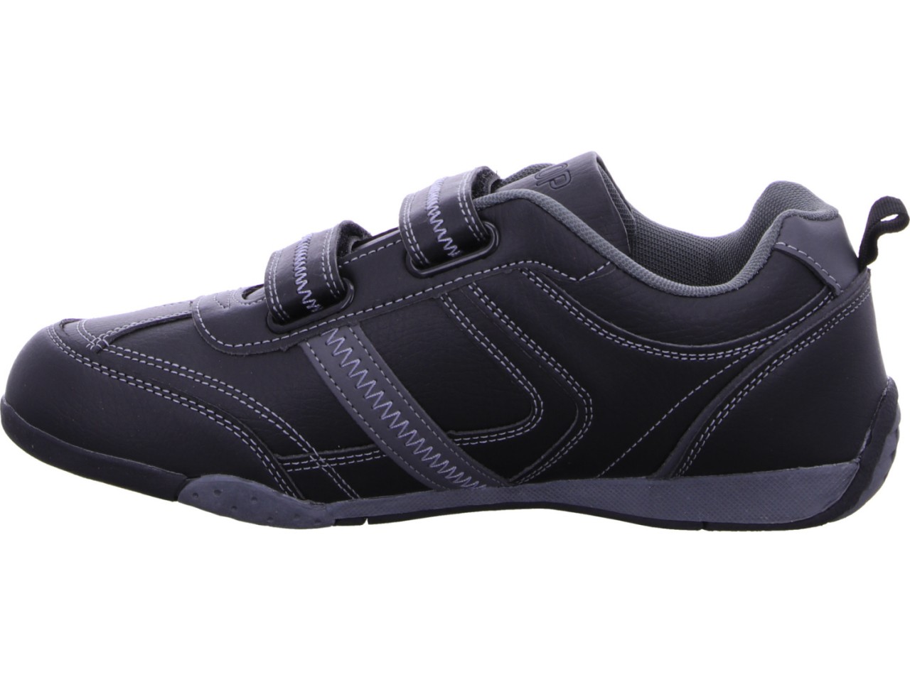 DIVERSE Komfort Slipper schwarz