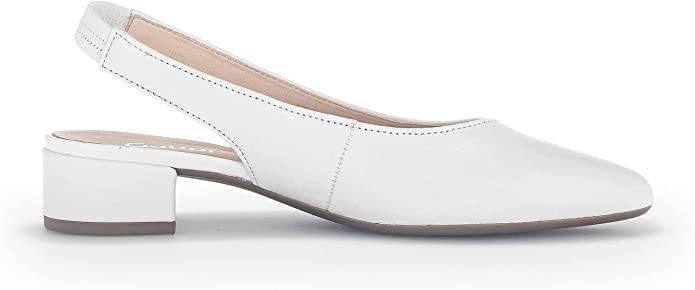 GABOR Sling-Pumps weiss