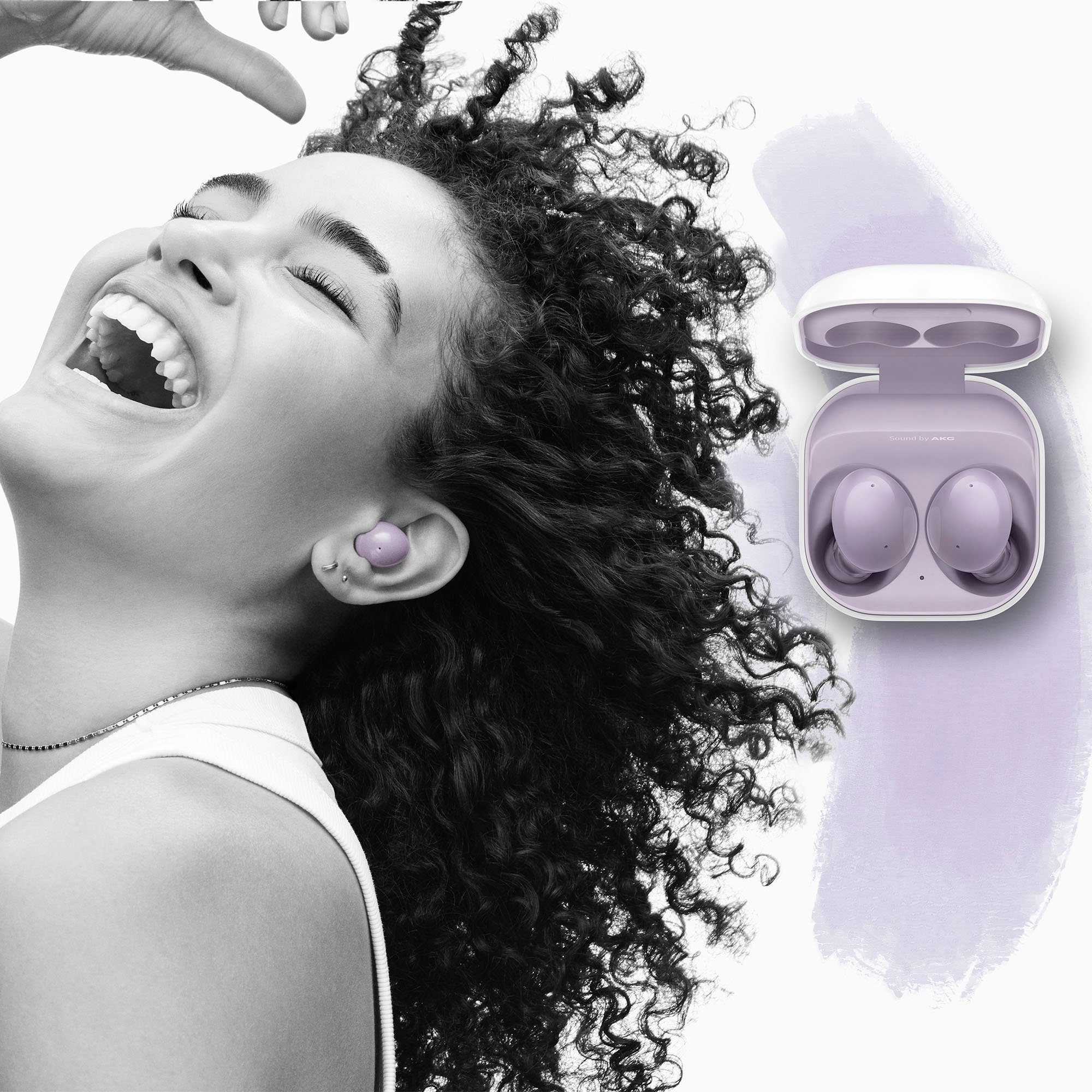 Samsung Galaxy Buds2 In-Ear-Kopfhörer (Active Noise Cancelling (ANC), Bluetooth)